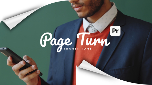 Photo of Page Turn Transitions for Premiere Pro | Realistic Book & Magazine Page Flip (MOGRT) – Videohive 56581308