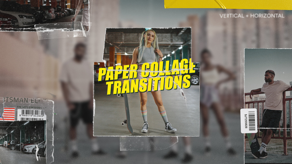 Photo of Paper Collage Transitions | MOGRT – Videohive 62296864