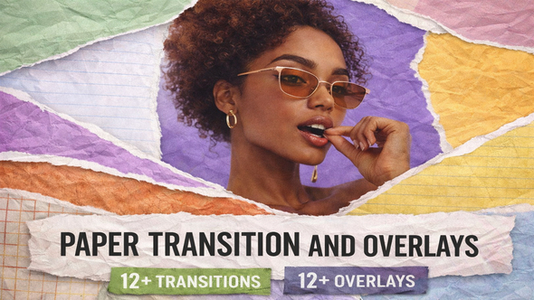 Photo of Paper Transition and Overlays Bundle for FCPX – Videohive 62378200