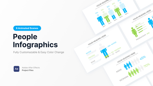 Photo of People Infographics – Videohive 61083768