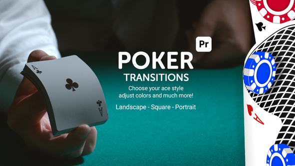 Photo of Poker Transitions – 12 Flying Card & Chip Effects for Premiere Pro – Videohive 49986341