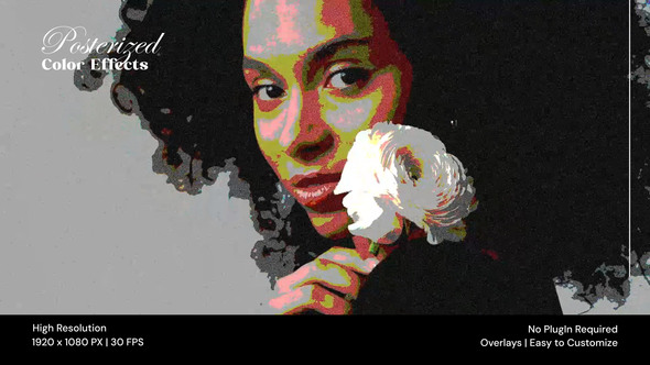 Photo of Posterized Color Effect – Videohive 62142380