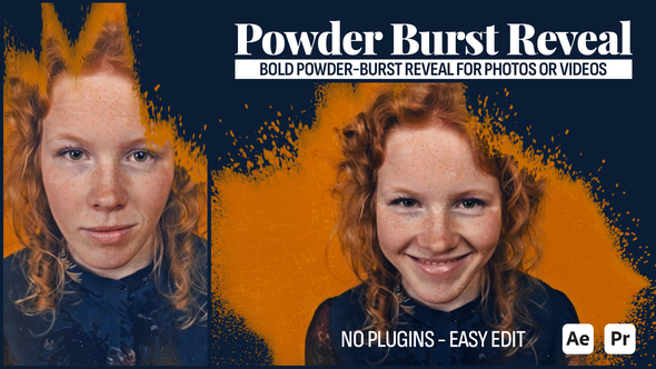 Photo of Powder Burst Logo Reveal MOGRT — Dust Particle Powder Splash Opener for Bold Branding – Videohive 62049259