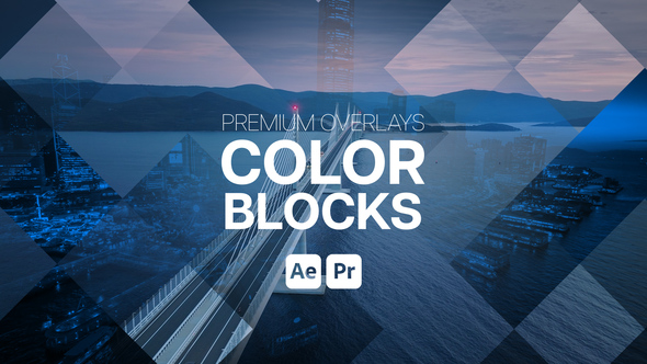 Photo of Premium Overlays Color Blocks – Bold Geometric Motion Effects Pack – Videohive 53425543