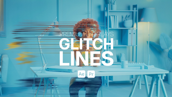 Photo of Premium Overlays Glitch Lines – Digital Line Distortion Motion Effects Pack – Videohive 49482413