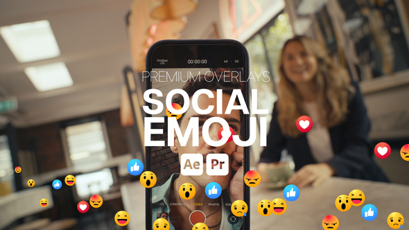 Photo of Premium Overlays Social Emoji – Animated Reaction Icon Motion Effects Pack – Videohive 53819560