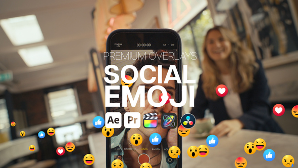 Photo of Premium Overlays Social Emoji – Animated Reaction Icon Motion Effects Pack – Videohive 53820465