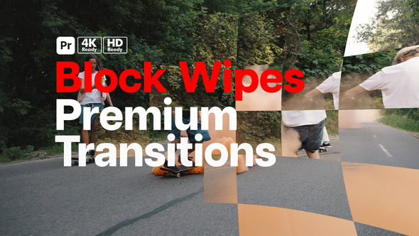 Photo of Premium Transitions Block Wipes for Premiere Pro – Geometric Block Transition Effects Pack – Videohive 49816437
