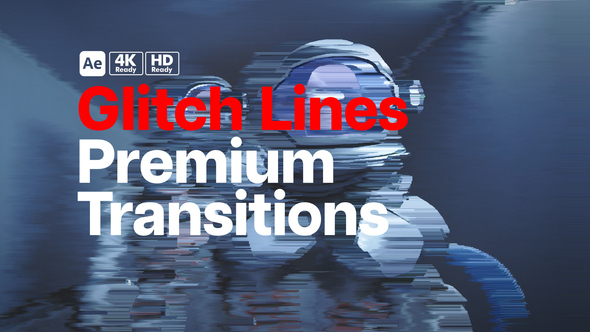 Photo of Premium Transitions Glitch Lines – Digital Line Glitch Transition Effects Pack – Videohive 49724798