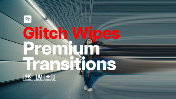 Photo of Premium Transitions Glitch Wipes for Premiere Pro – Digital Distortion Impact Transition Effects Pac – Videohive 53718246