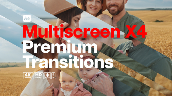 Photo of Premium Transitions Multiscreen X4 – Dynamic Split Screen Transition Effects Pack – Videohive 52742536