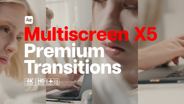 Photo of Premium Transitions Multiscreen X5 – Dynamic Split Screen Transition Effects Pack – Videohive 52787362