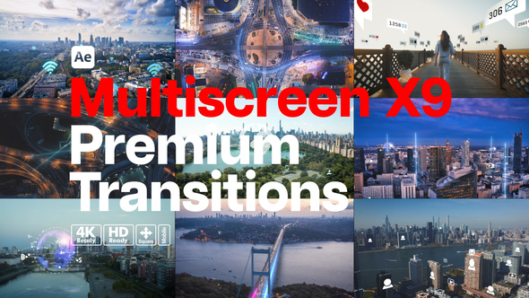 Photo of Premium Transitions Multiscreen X9 – Dynamic Split Screen Transition Effects Pack – Videohive 52809279