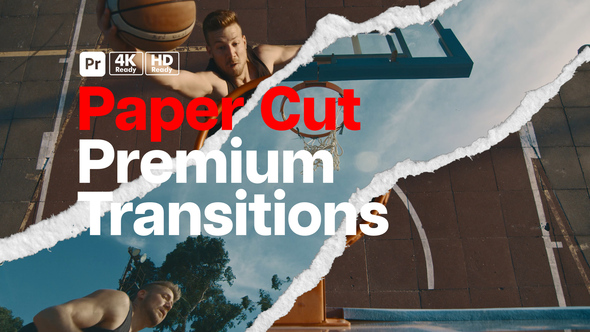 Photo of Premium Transitions Paper Cut for Premiere Pro – Paper Cut Style Transition Effects Pack – Videohive 49717534