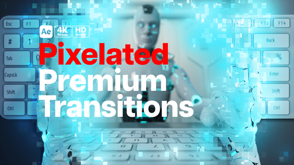Photo of Premium Transitions Pixelated – Retro Pixel Glitch Transition Effects Pack – Videohive 51826444