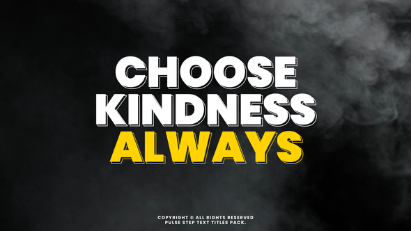 Photo of Pulse Step Text – Videohive 62141127