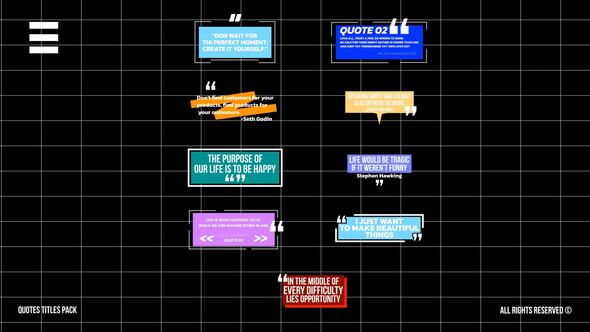 Photo of Quotes Titles | FCPX | – Videohive 62378189