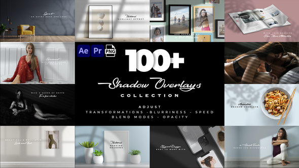Photo of Realistic Shadow Overlays Collection for After Effects, Premiere Pro & PNG – Videohive 32076650