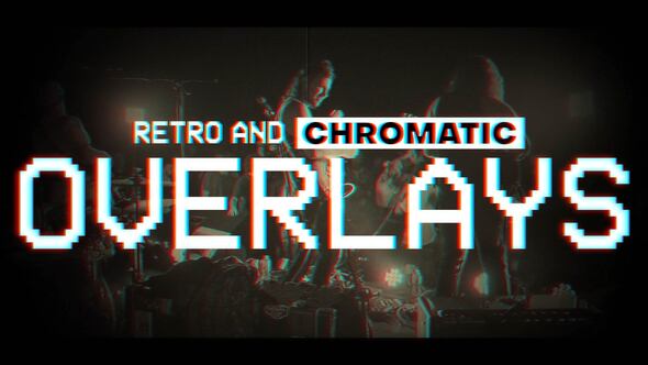 Photo of Retro and Chromatic Overlays | PP – Videohive 62241344