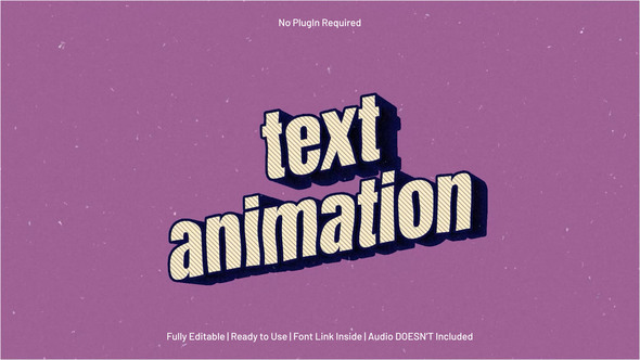 Photo of Retro Text Animation for After Effects – Videohive 62102299
