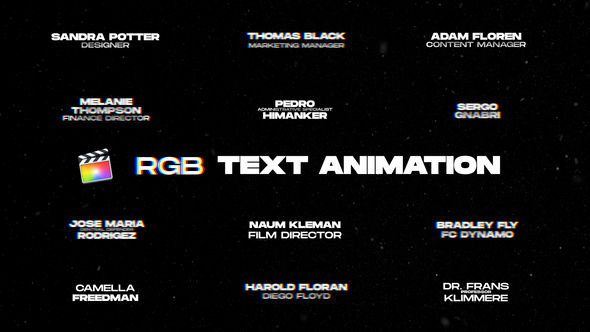 Photo of RGB Text Animation | FCPX – Videohive 62473298