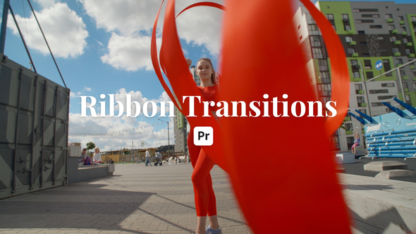 Photo of Ribbon Transitions for Premiere Pro | Smooth Scene Change MOGRTs in 4K & HD – Videohive 52961261