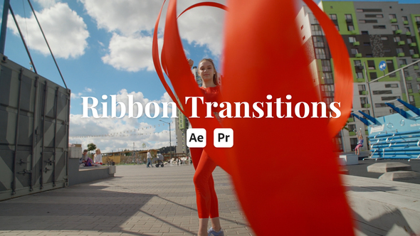 Photo of Ribbon Transitions for Premiere Pro & After Effects | Smooth Scene Changes in 4K & HD – Videohive 52925833