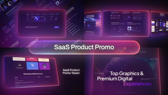 Photo of SaaS Product Promo – Ai Website Promo Teaser – Videohive 62243429