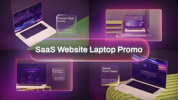 Photo of SaaS Product Promo – Website Laptop Mockup – Videohive 62211533