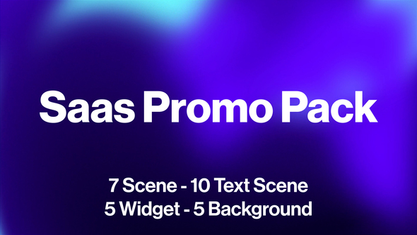 Photo of Saas Promo Pack – Videohive 62173511