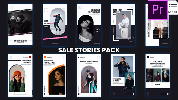 Photo of Sale Stories Pack | Premiere Pro MOGRT – Videohive 62072152