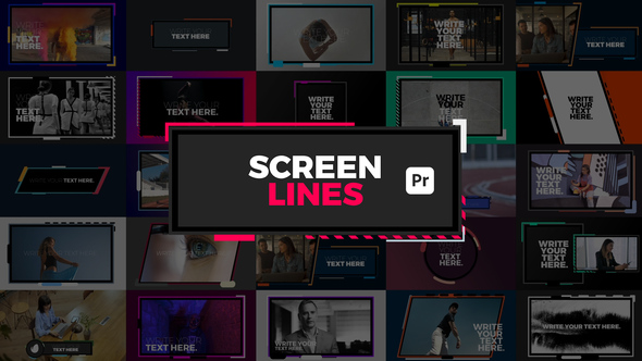 Photo of Screen Lines for Premiere Pro – Digital Scan Line Glitch Motion Effects Pack – Videohive 53739079