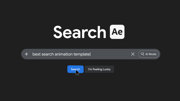 Photo of Google Search Animation – Videohive 62125915
