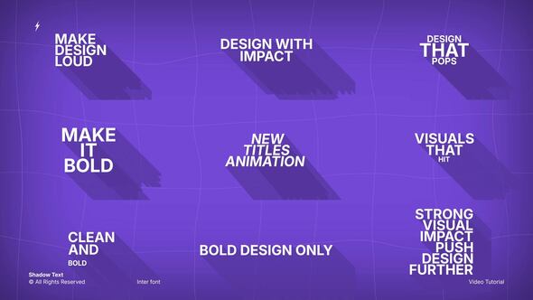 Photo of Shadow Text | Premiere Pro (MOGRT) – Videohive 62206707