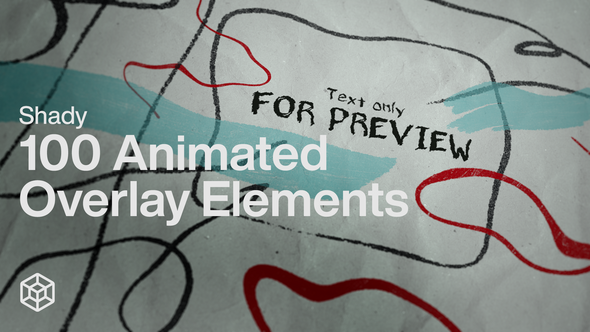 Photo of Shady – 100 Animated Overlay Elements – Videohive 62240876