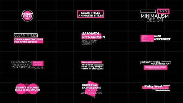 Photo of Simple Clean Titles | FCPX – Videohive 62117192