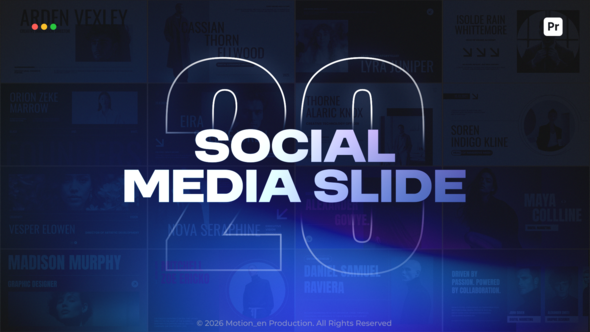 Photo of Social Media Slides | Premiere Pro – Videohive 62520247