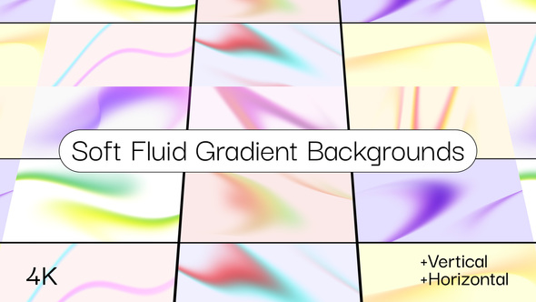 Photo of Soft Fluid Gradient Backgrounds || Horizontal And Vertical || MOGRT – Videohive 62448097