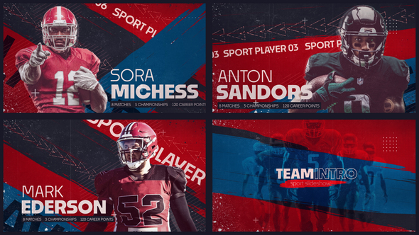 Photo of Sport Player Intro – Videohive 62307060