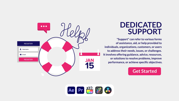 Photo of Support Design Concept – Modern Customer Service Presentation Animation Template – Videohive 50691716