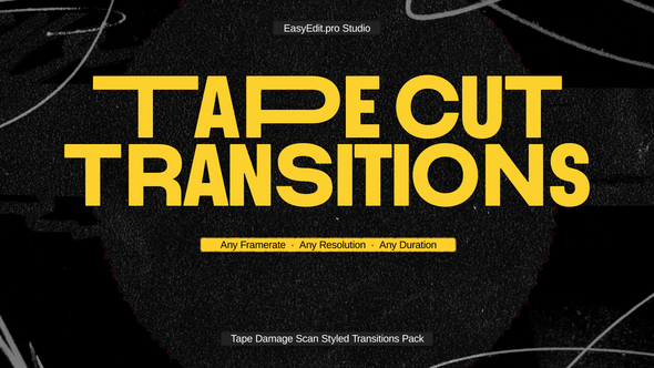 Photo of Tape Cut Transitions | DR – Videohive 62126929