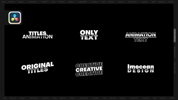 Photo of Text Animation X | DaVinci Resolve – Videohive 62157219