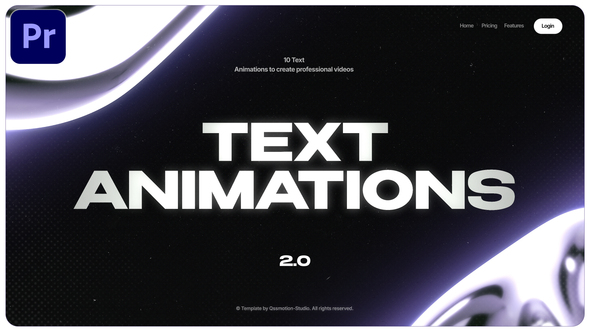 Photo of Text Animations for Premiere Pro – Videohive 62443354