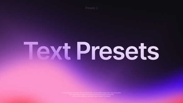 Photo of Text Presets for Premiere Pro – Videohive 62472635