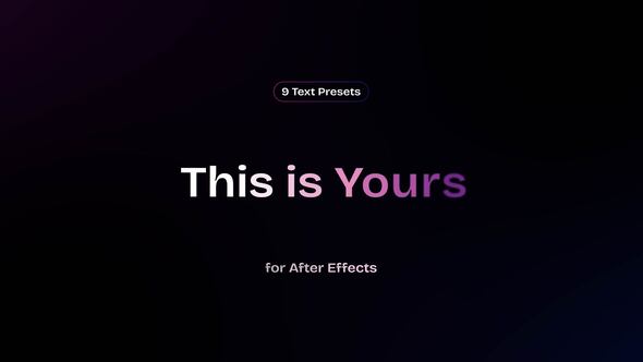 Photo of Text Presets | MOGRT – Videohive 62085482