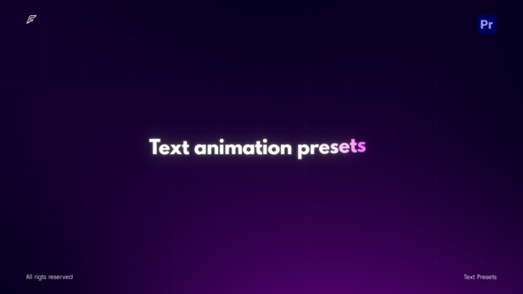 Photo of Text Presets – PP – Videohive 62288622