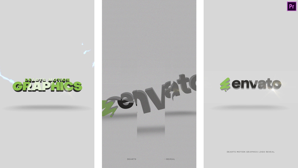 Photo of Title Logo Reveal 1 Vertical Premiere Pro – Videohive 62255294