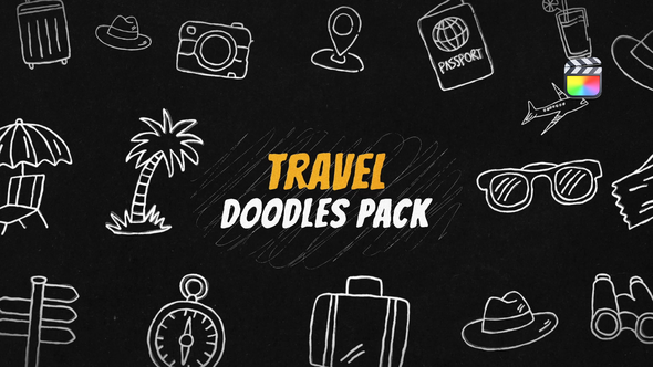 Photo of Travel Doodles Pack – FCPX – Videohive 62337510