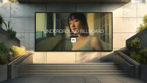 Photo of Underground Billboard Mockups for Premiere Pro – Realistic Subway Advertising Presentation Template – Videohive 52412442