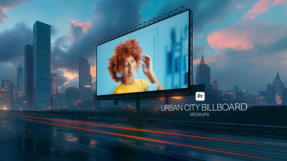 Photo of Urban City Billboard Mockups for Premiere Pro – Realistic Outdoor Advertising Display Template – Videohive 52337793